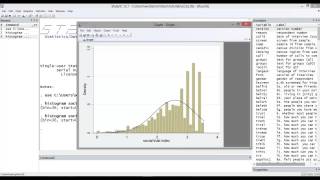 Stata Tutorial Testing for Normality [upl. by Damalis]