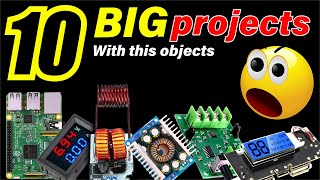 10 BIG INVENTIONS with electronics module LOW COST [upl. by Almena429]