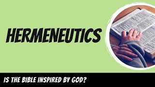 Hermeneutics [upl. by Sandon]