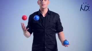 Juggling Tutorial  3 Ball Reverse Cascade [upl. by Raman]