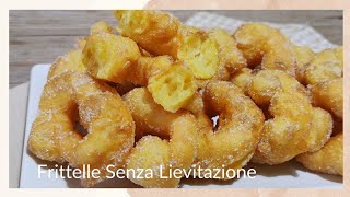 Frittelle dolci veloci senza lievitazione golosissime soffici e leggere vi conquisteranno subito [upl. by Leumhs]