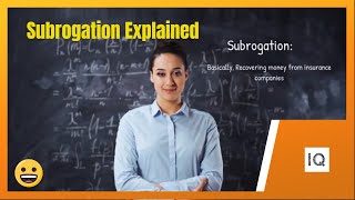 Subrogation Explained [upl. by Howe162]