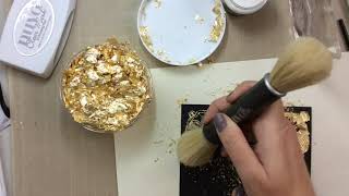 Five Ways to Use Gilding Flakes [upl. by Aihsas]