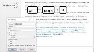 Indexing in Microsoft Word [upl. by Sternick641]