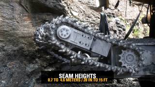 The Cat® HW300 Highwall Mining System [upl. by Aizatsana847]