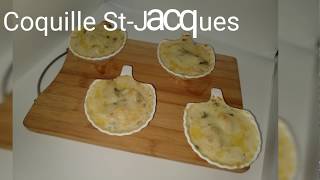 Coquille StJacques scallop gratin 79 [upl. by Dnomayd]