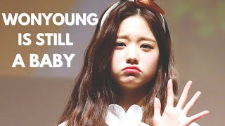 Jang Wonyoung Being IZONES Baby [upl. by Luhey]