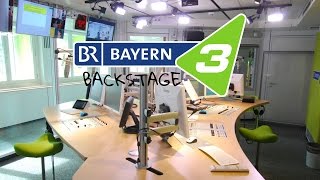 Hinter den Kulissen vom Radiosender Bayern 3 HD Reportage [upl. by Jarin482]