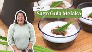 How To Make Sago Gula Melaka [upl. by Eelyram]