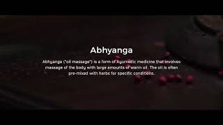 Ayurveda Massage or Abhyanga KeralaIndia [upl. by Laktasic]