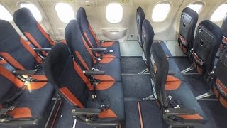 FLYING EASYJET with newish seats [upl. by Aralomo42]