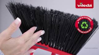 How to sweep your floors with the Vileda Oskar Broom and Dustpan  best broom in Canada [upl. by Enyt955]