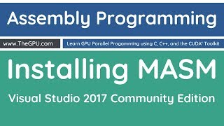 Learn Assembly Language Programming  Installing MASM  Microsoft Macro Assembler [upl. by Rufe]