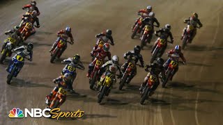 American Flat Track Volusia HalfMile II  EXTENDED HIGHLIGHTS  32020 Motorsports on NBC [upl. by Mich]