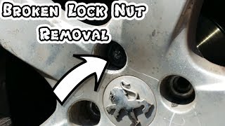 How To Remove Broken Lock Nut easy fix [upl. by Constance]