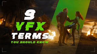 9 VFX Terms You Should Know [upl. by Zeculon]