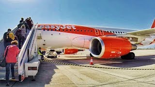 EasyJet Flight EZY8934 Paphos  London Gatwick  TRIP REPORT  GoPro Wing View  Boarding to Landing [upl. by Ellimak]