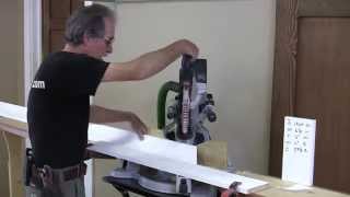 Installing Crown Molding Cutting Crown [upl. by Ahsenrad46]