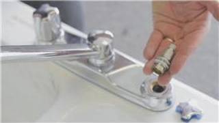 Faucet Repair  How to Repair a Dripping Kitchen TwoHandle Faucet [upl. by Crescint]