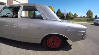 1963 AMC Rambler Classic 660 startup and cruising [upl. by Henigman]