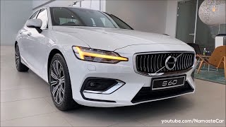 Volvo S60 T4 Inscription 2021 ₹46 lakh  Reallife review [upl. by Ecinuahs]