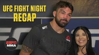 Mike Perry girlfriend Latory Gonzalez talk UFC Vegas win future plans  ESPN MMA [upl. by Atram584]