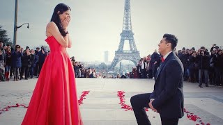 Bollywood Proposal In Paris Warning YOU MAY CRY [upl. by Gimpel]