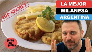 El Secreto de la Mejor Milanesa de Carne Argentina 🇦🇷 [upl. by Negrom]