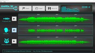 How to Remove Vocals from a Song using UnMixIt or How to Isolate Vocals from a Song [upl. by Rawdon]