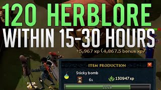 Amazing Herblore training methods  3 Million base XP [upl. by Phina]