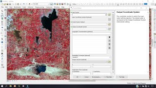 Change the Coordinate System of Raster in ArcGIS [upl. by Amikehs]