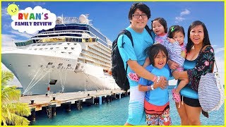 Were going on a Cruise Family Fun Vacation Trip with Ryans Family Review [upl. by Jorgan337]