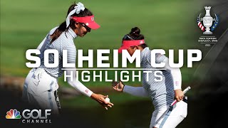 2024 Solheim Cup Day 2 Fourball  EXTENDED HIGHLIGHTS  91424  Golf Channel [upl. by Imiaj]