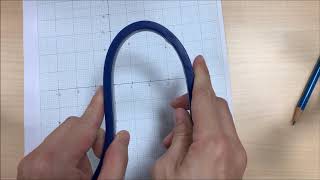 Plotting Graph using Flexible Ruler [upl. by Adala]