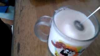 Aerolatte Review Frothing Cold Milk In Under 1 Minute [upl. by Gillian411]