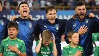 Italy National Anthem Football Emotions [upl. by Narmak]