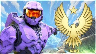 HALO INFINITE MAX RANK HERO ACHIEVED [upl. by Eiralih547]